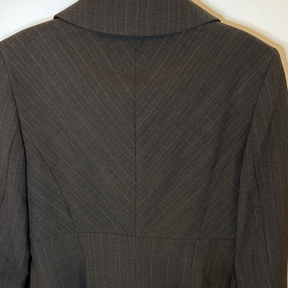 Classiques Entier Dark Gray With Subtle Green Pin… - image 6